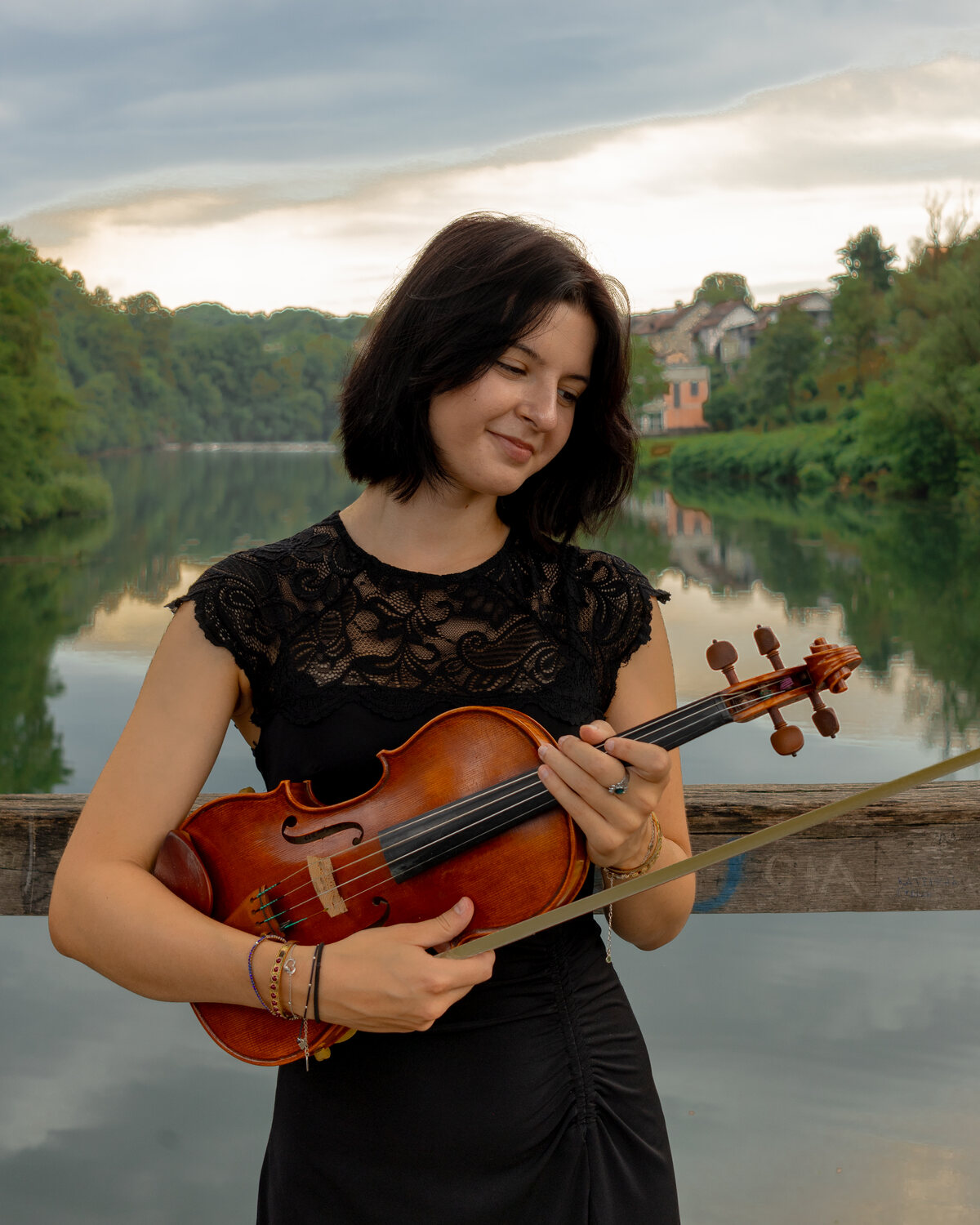 Janina z godalom